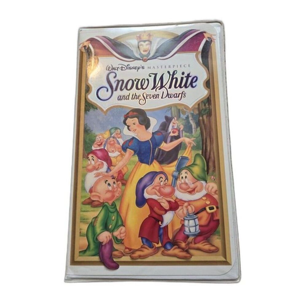 Snow White and the Seven Dwarfs VHS – Disney Masterpiece Edition